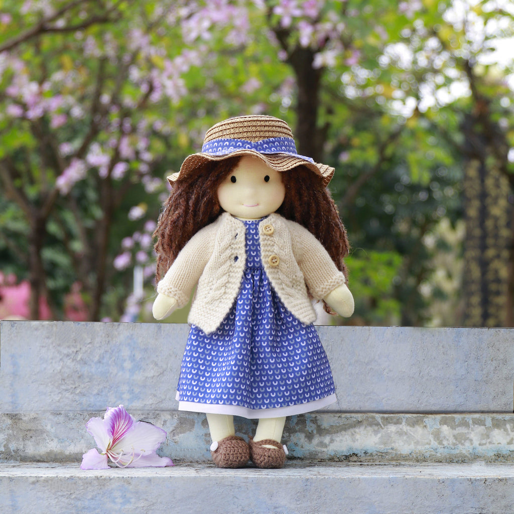 AVINO Handmade Waldorf Doll - Basia