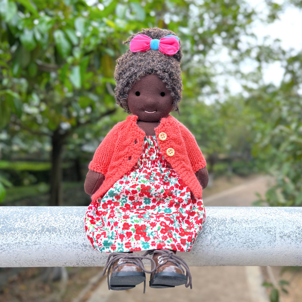 AVINO Handmade Waldorf Doll - Blanca