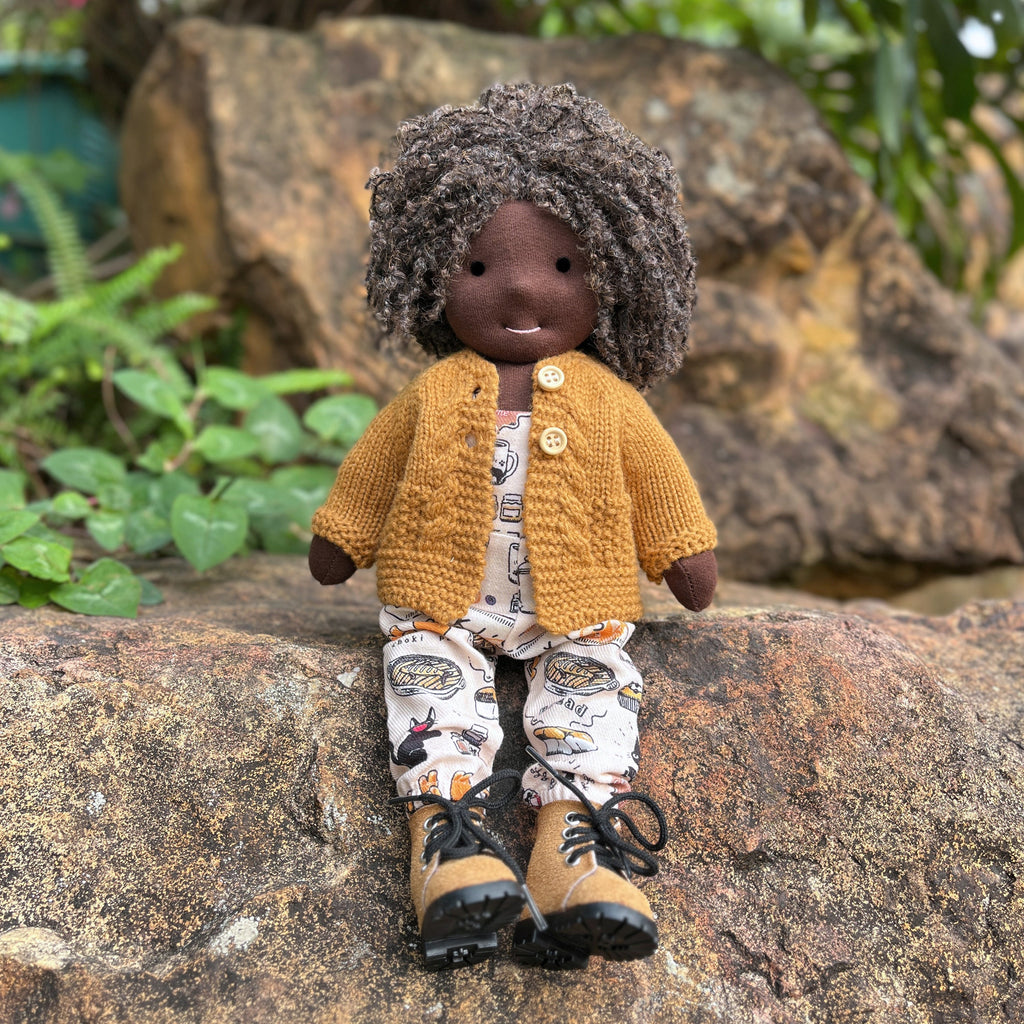 AVINO Handmade Waldorf Doll - Ben