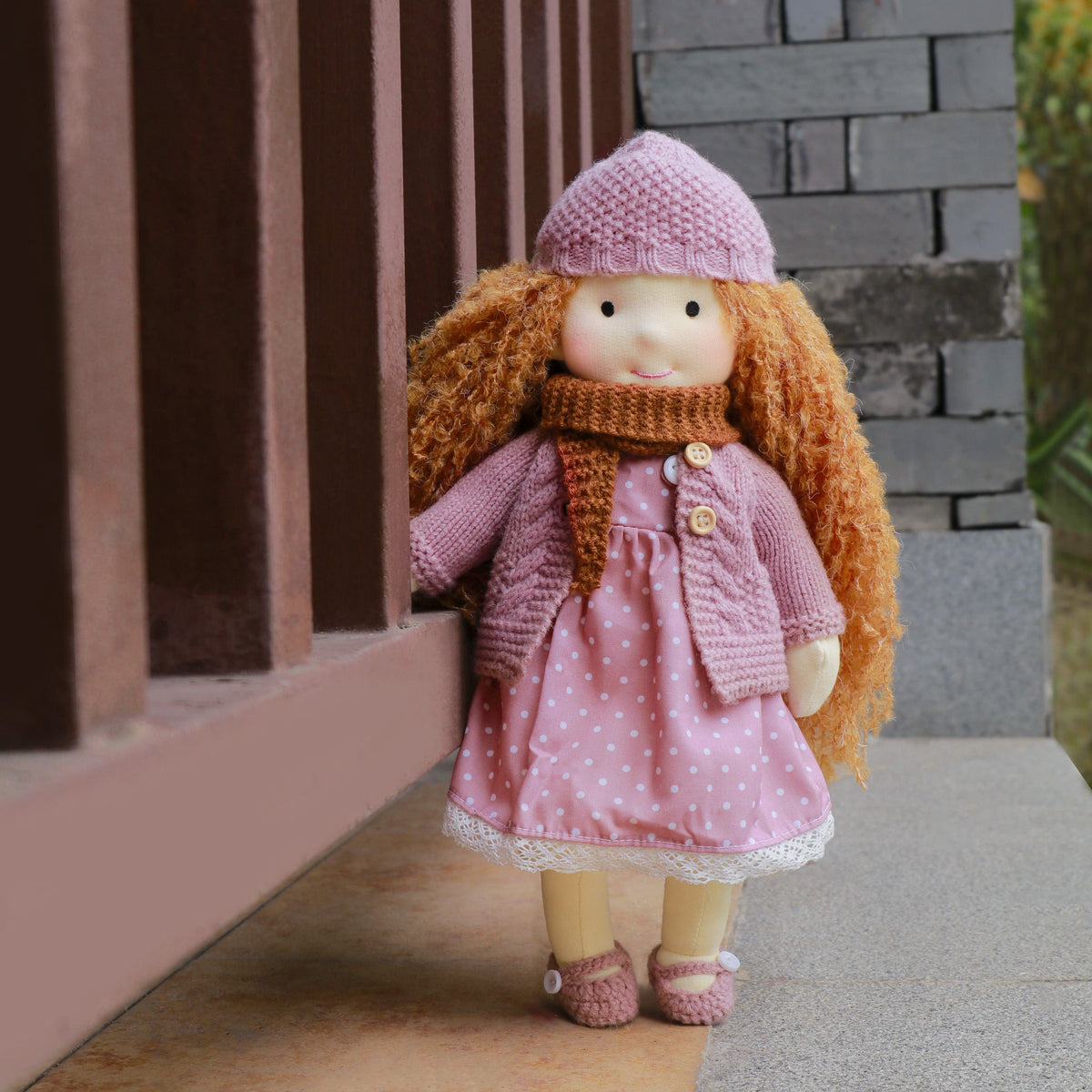 AVINO Handmade Waldorf Doll - Gabrielle
