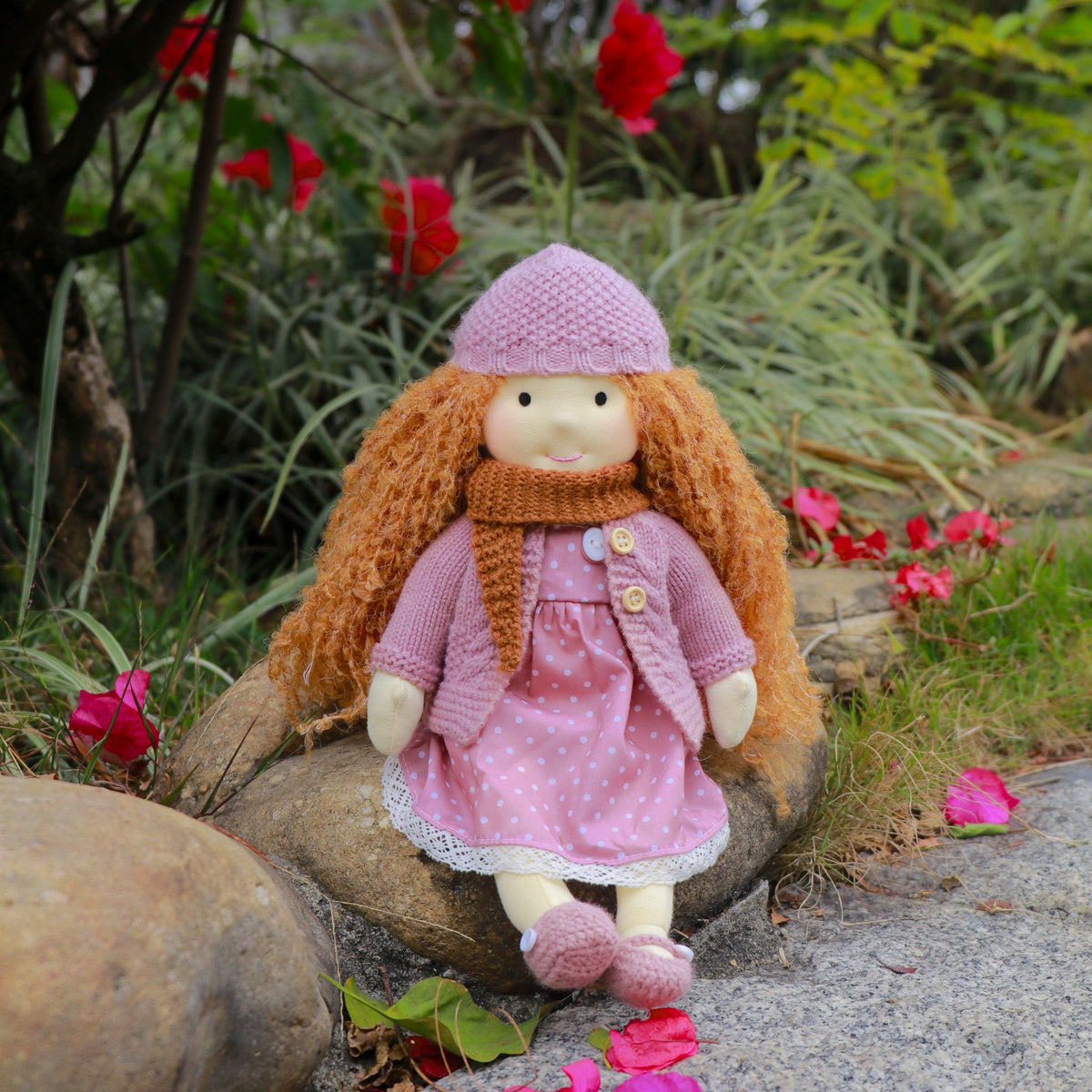 AVINO Handmade Waldorf Doll - Gabrielle
