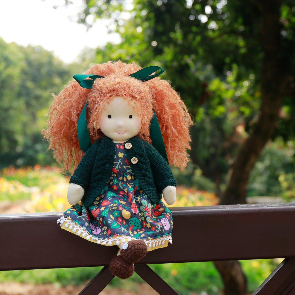 AVINO Handmade Waldorf Doll - Hanne