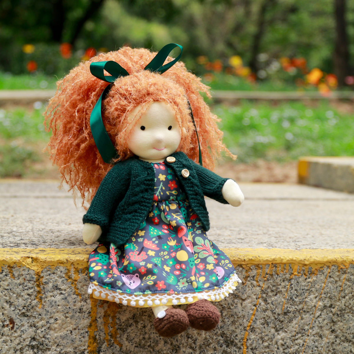 AVINO Handmade Waldorf Doll - Hanne