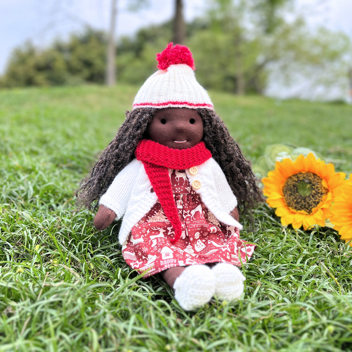 AVINO Handmade Waldorf Doll - Honoratka