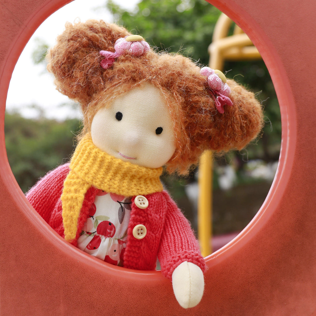AVINO Handmade Waldorf Doll - Hrabinella