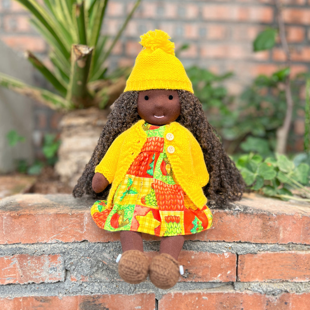 AVINO Handmade Waldorf Doll - Lsla