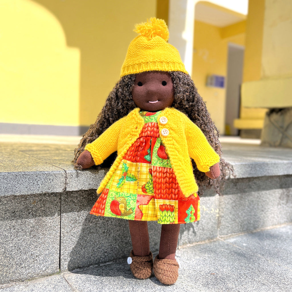 AVINO Handmade Waldorf Doll - Lsla