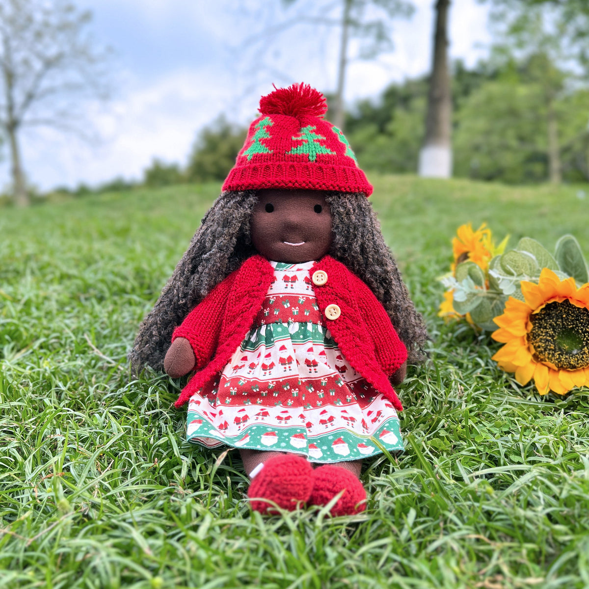 AVINO Handmade Waldorf Doll - Jenna