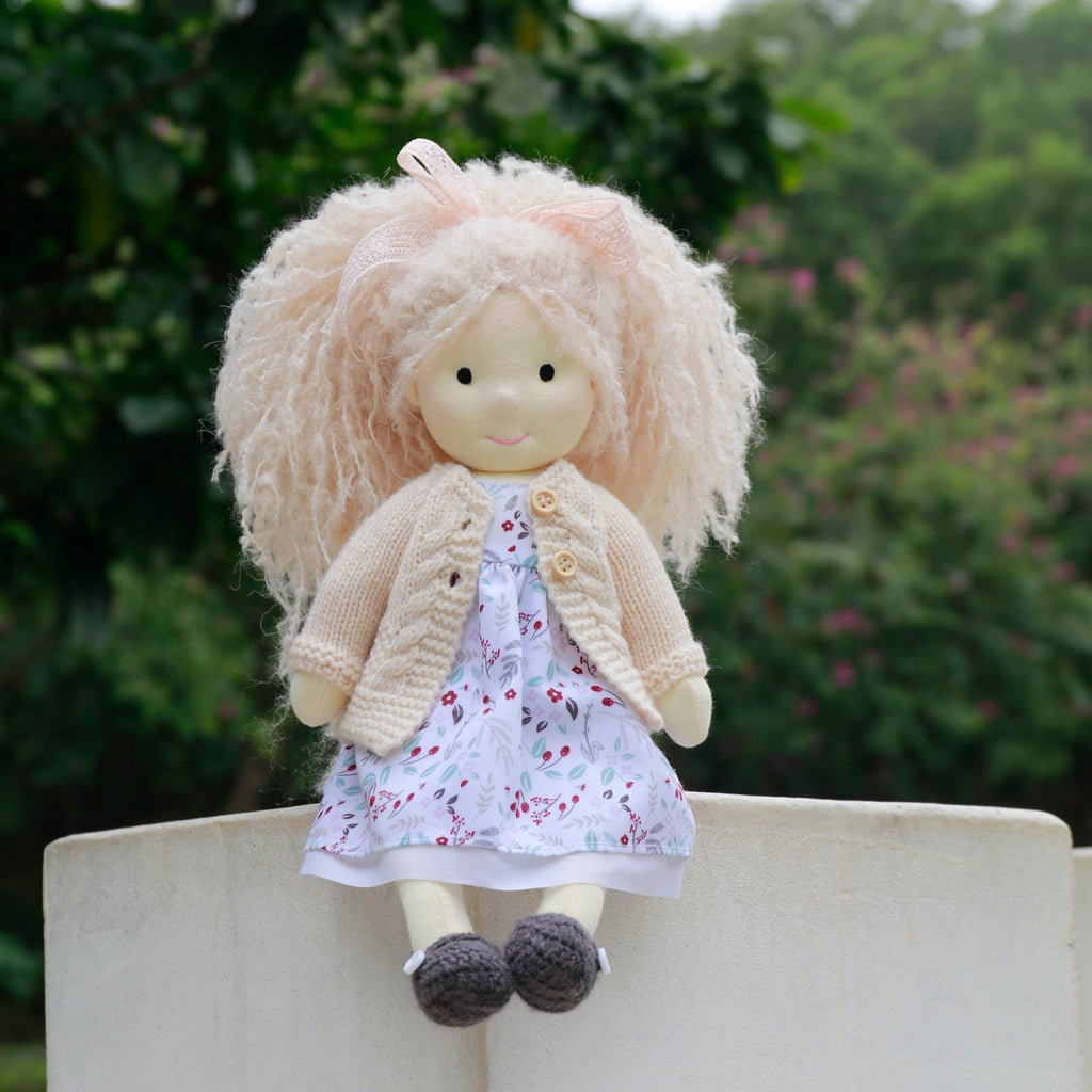 AVINO Handmade Waldorf Doll - Kiki