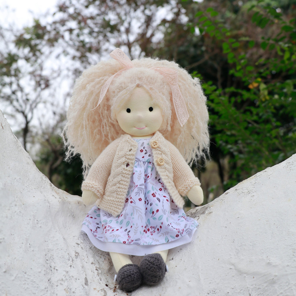 AVINO Handmade Waldorf Doll - Kiki