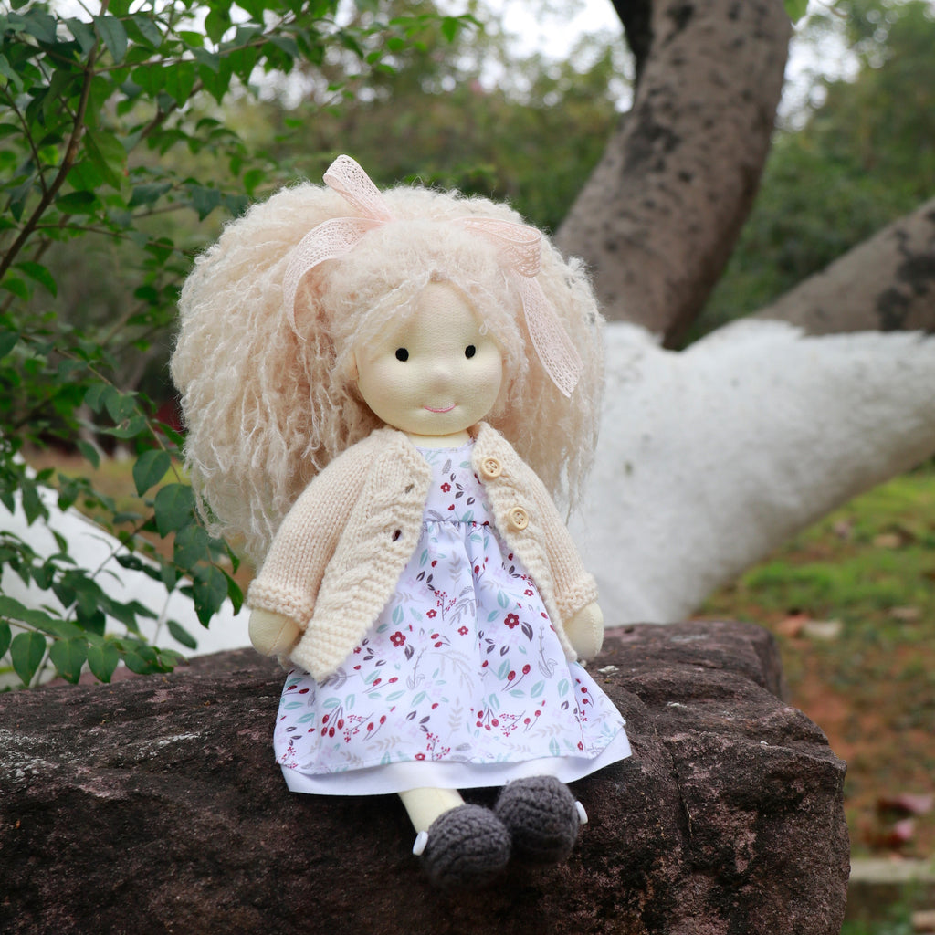 AVINO Handmade Waldorf Doll - Kiki