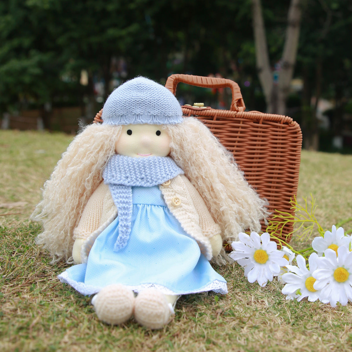 AVINO Handmade Waldorf Doll - Laura