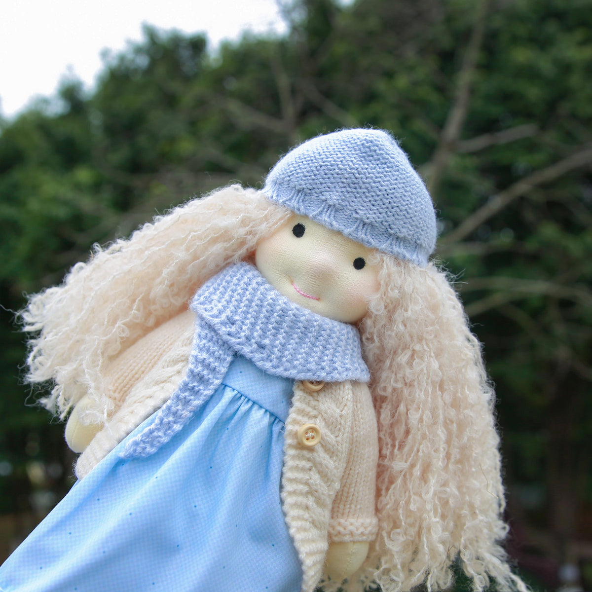 AVINO Handmade Waldorf Doll - Laura