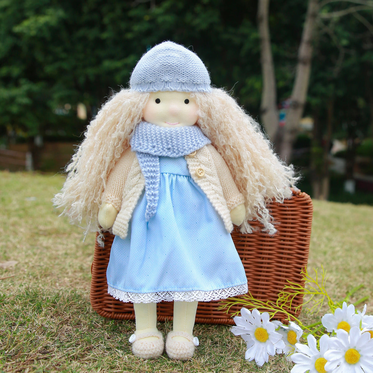AVINO Handmade Waldorf Doll - Laura