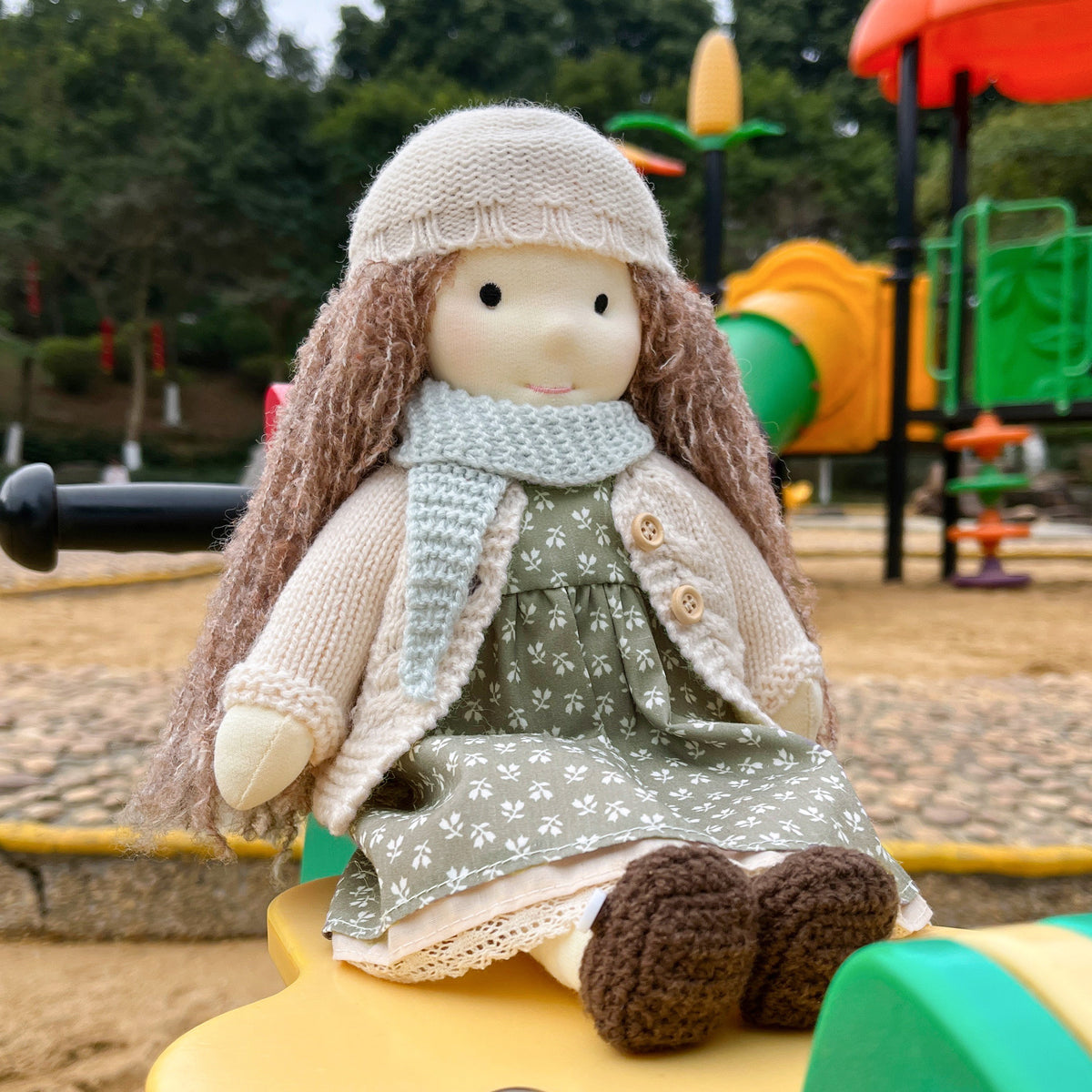 AVINO Handmade Waldorf Doll - Lenka