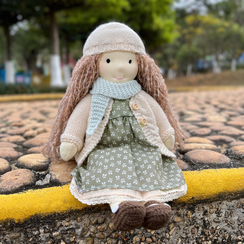 AVINO Handmade Waldorf Doll - Lenka