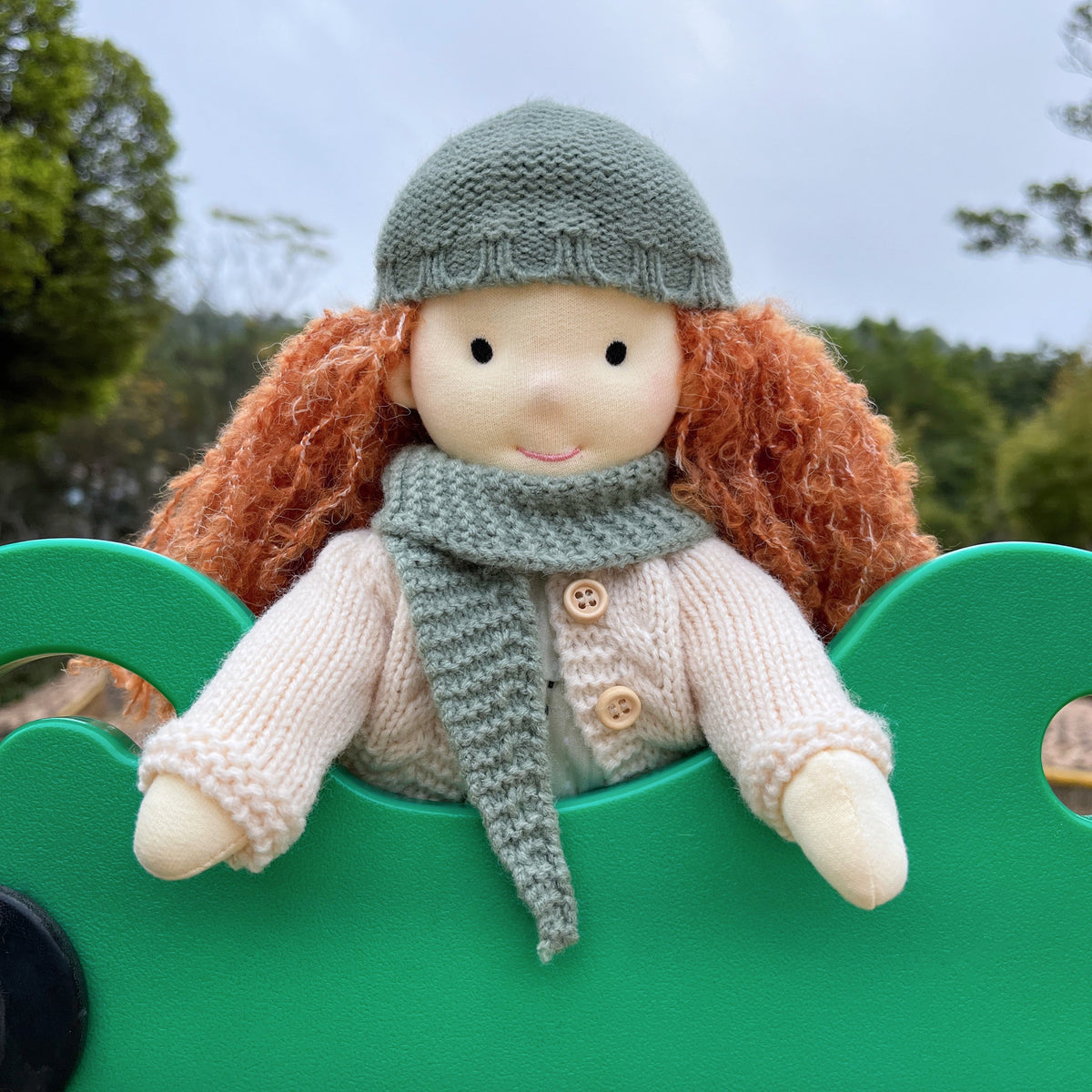 AVINO Handmade Waldorf Doll - Cook