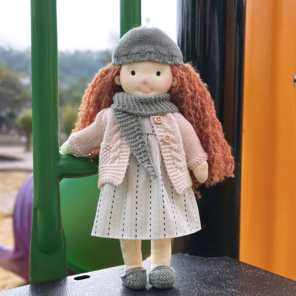 AVINO Handmade Waldorf Doll - Cook