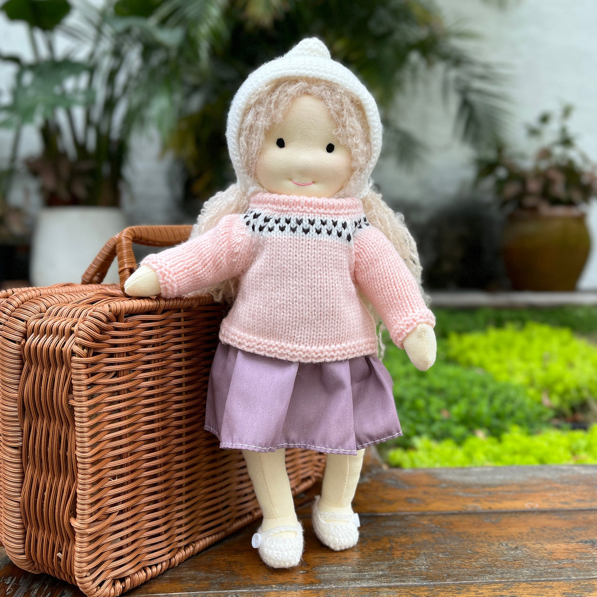 AVINO Handmade Waldorf Doll - Malvina