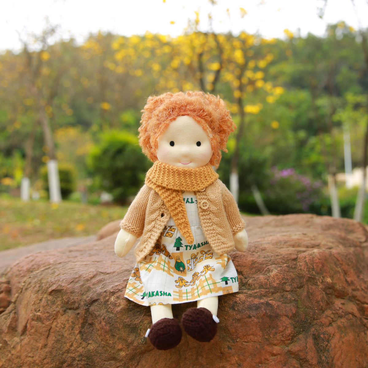 AVINO Handmade Waldorf Doll - Mia