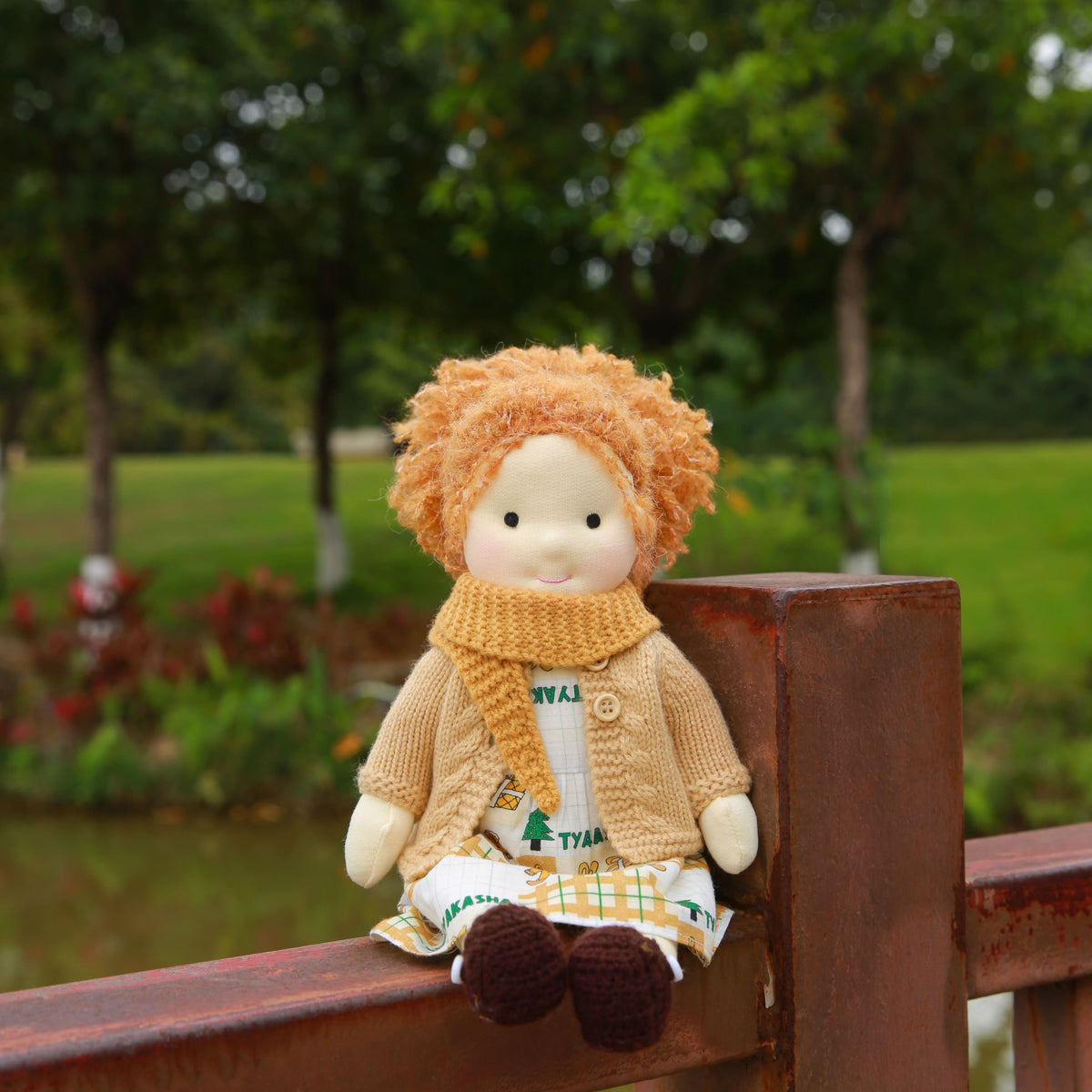 AVINO Handmade Waldorf Doll - Mia