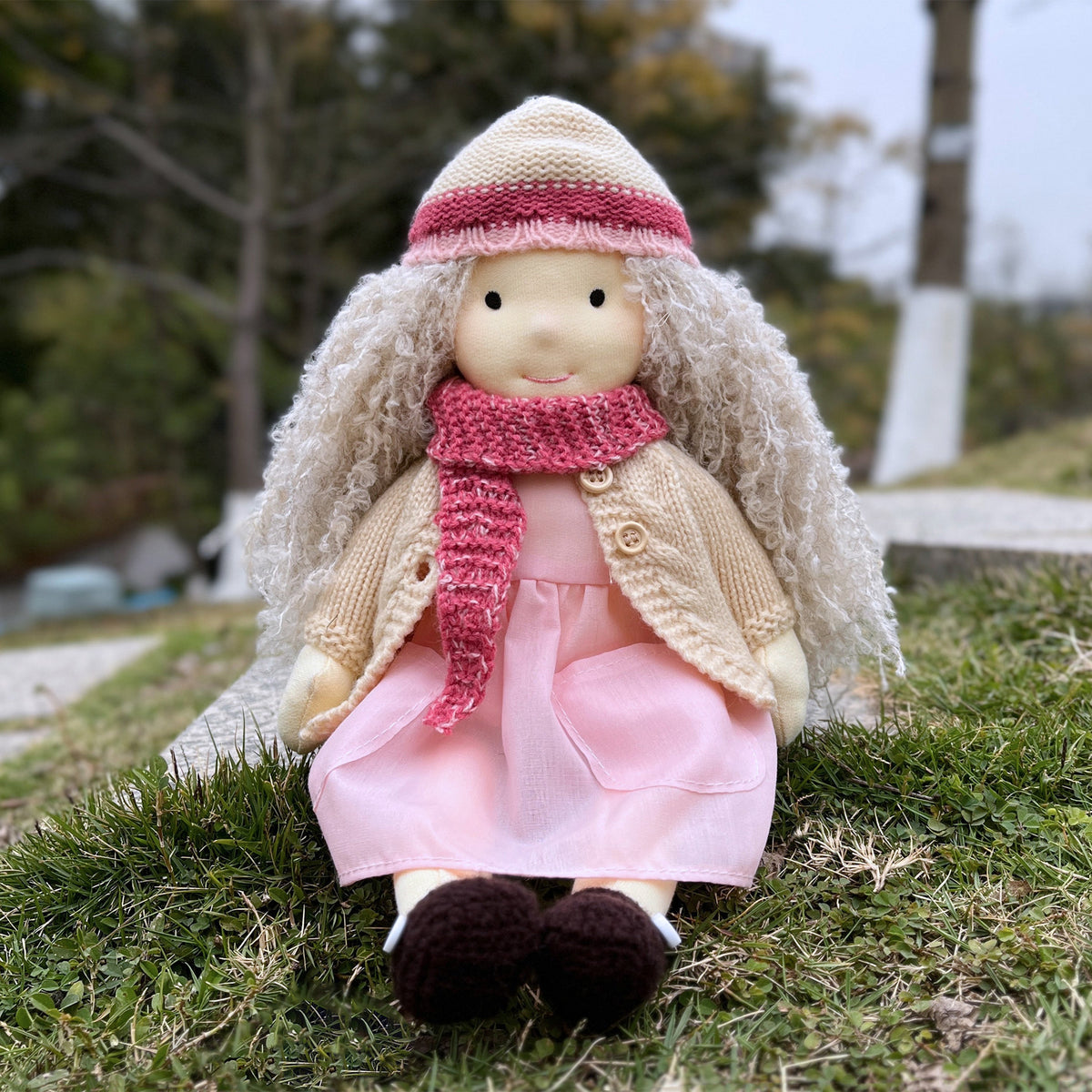 AVINO Handmade Waldorf Doll - Abigail