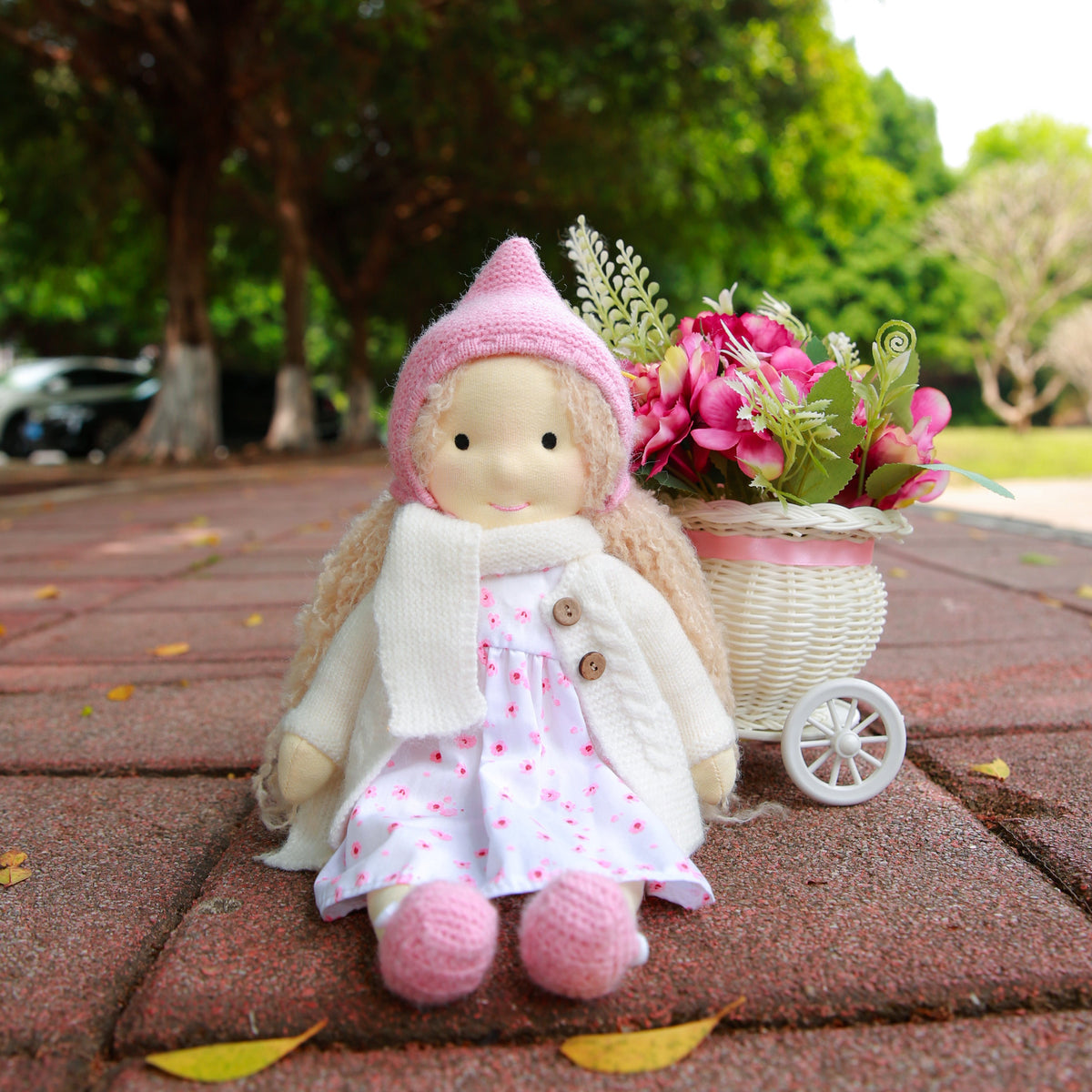 AVINO Handmade Waldorf Doll - Elizabeth
