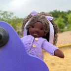 AVINO Handmade Waldorf Doll - Avery