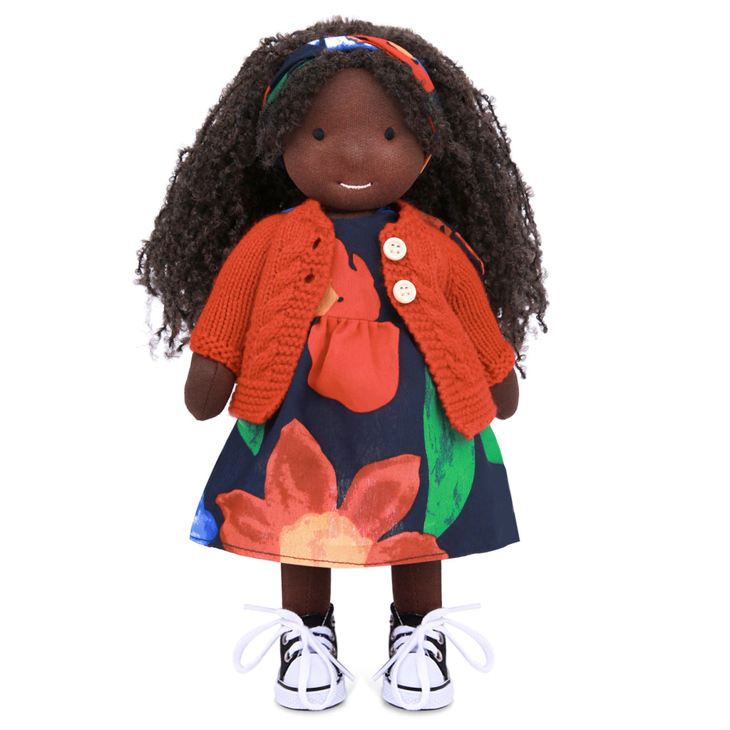 AVINO Handmade Waldorf Doll - Scarlett
