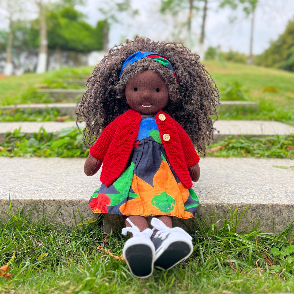 AVINO Handmade Waldorf Doll - Scarlett