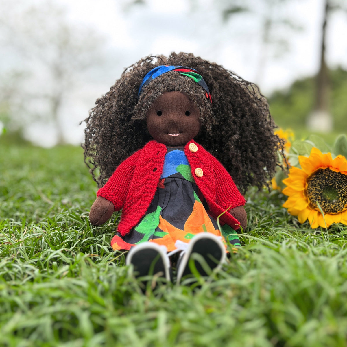 AVINO Handmade Waldorf Doll - Scarlett