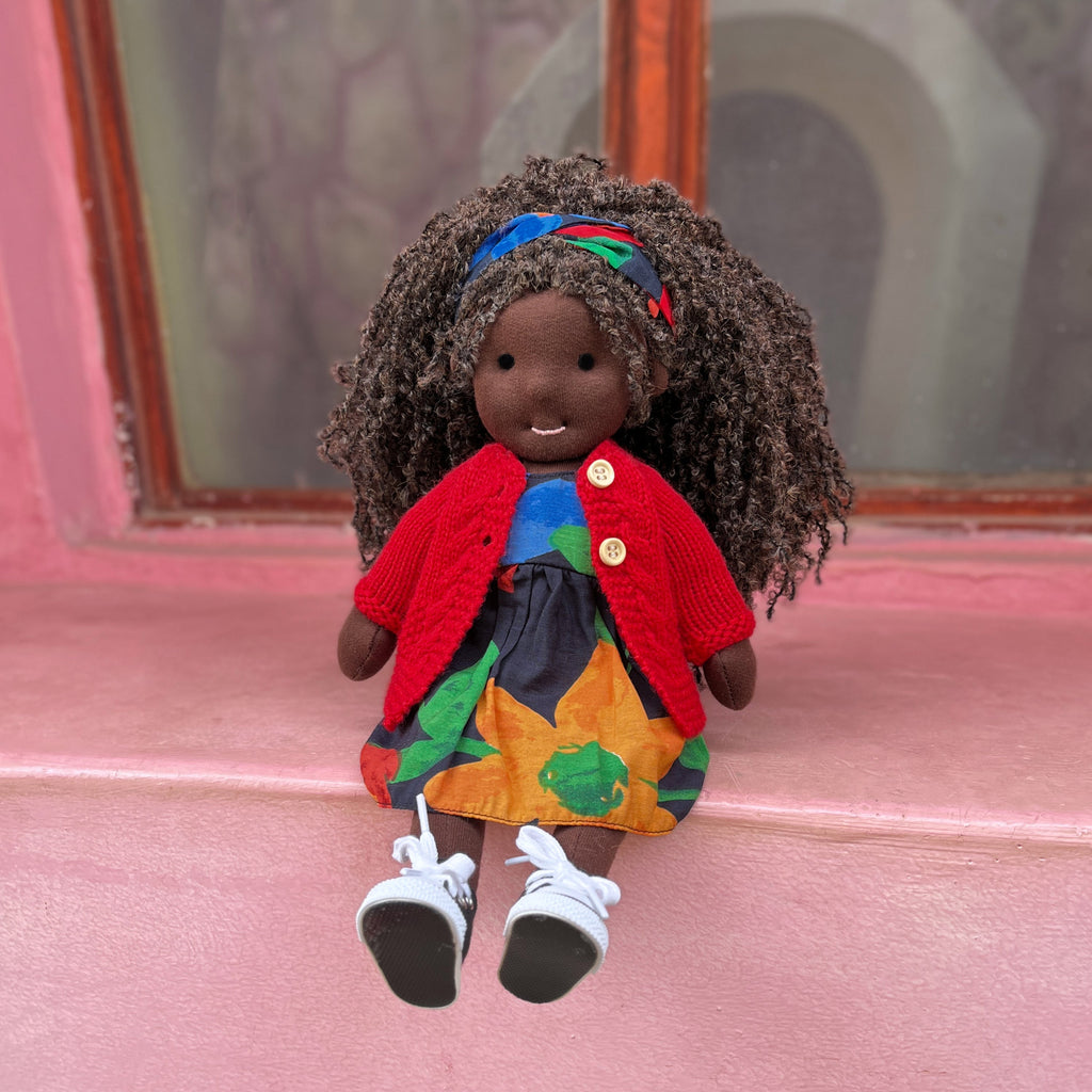 AVINO Handmade Waldorf Doll - Scarlett