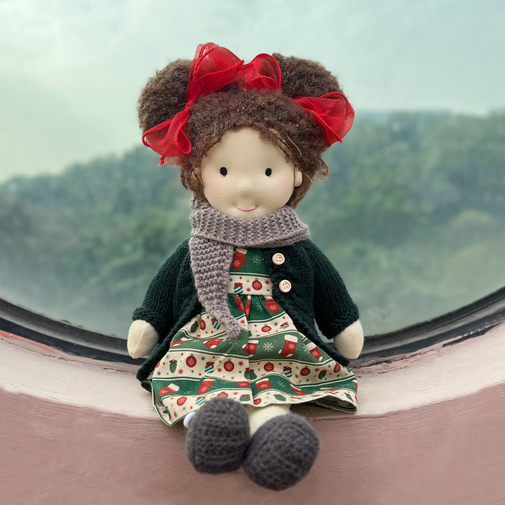 AVINO Handmade Waldorf Doll - Riley
