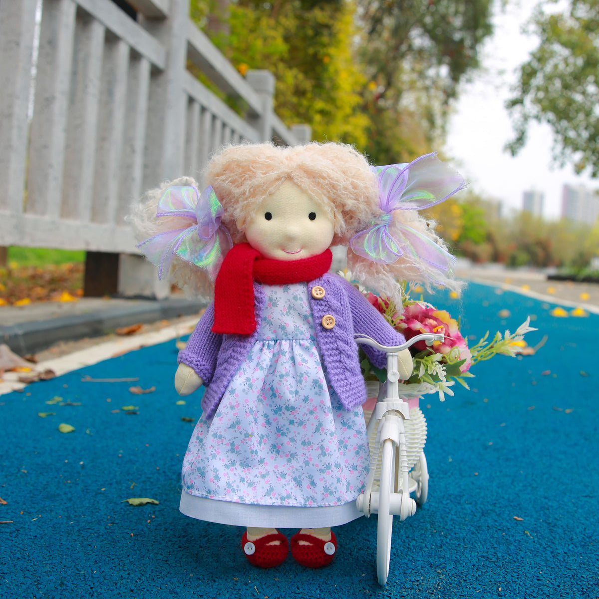 AVINO Handmade Waldorf Doll - Lillian