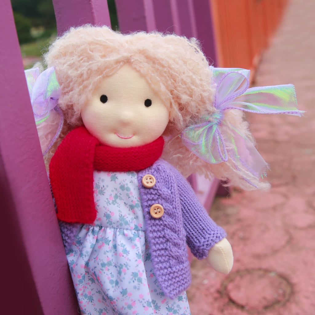 AVINO Handmade Waldorf Doll - Lillian