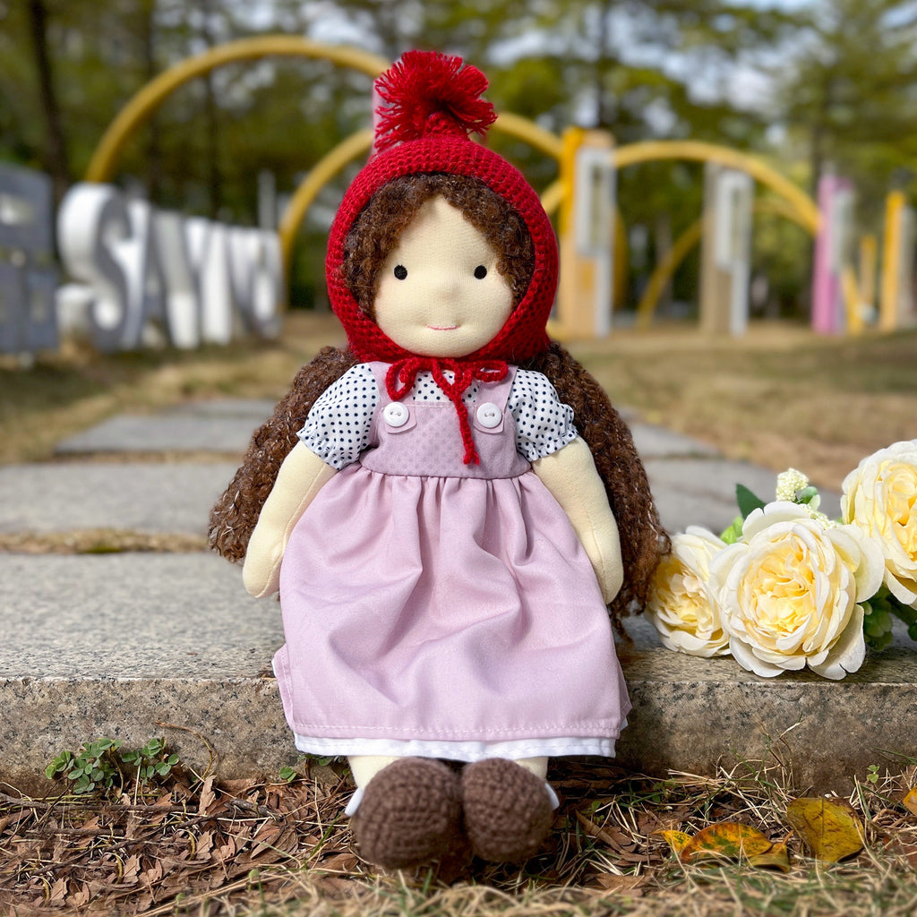AVINO Handmade Waldorf Doll - Savannah