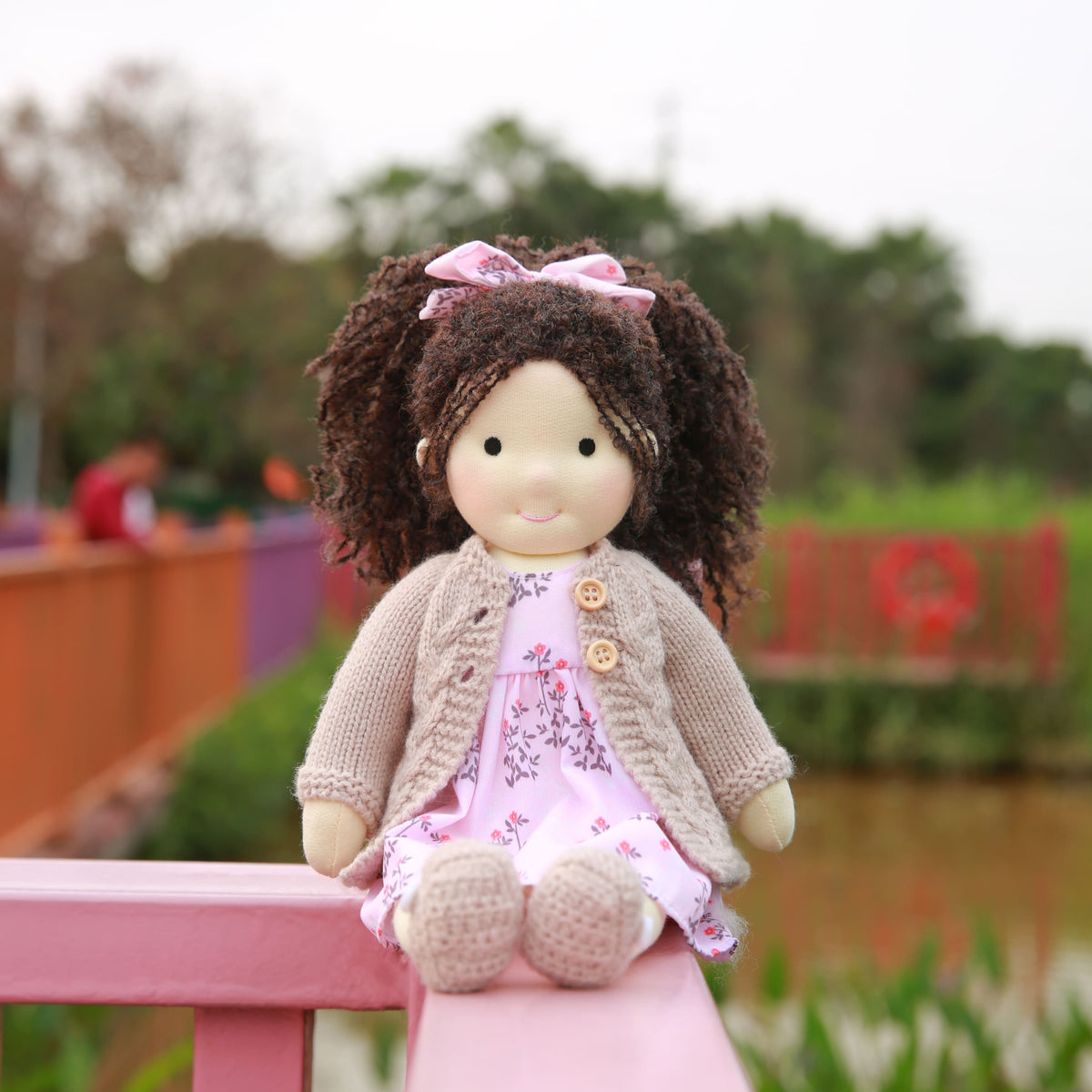 AVINO Handmade Waldorf Doll - Everly