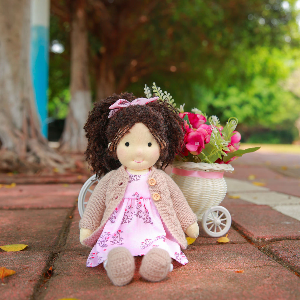 AVINO Handmade Waldorf Doll - Everly