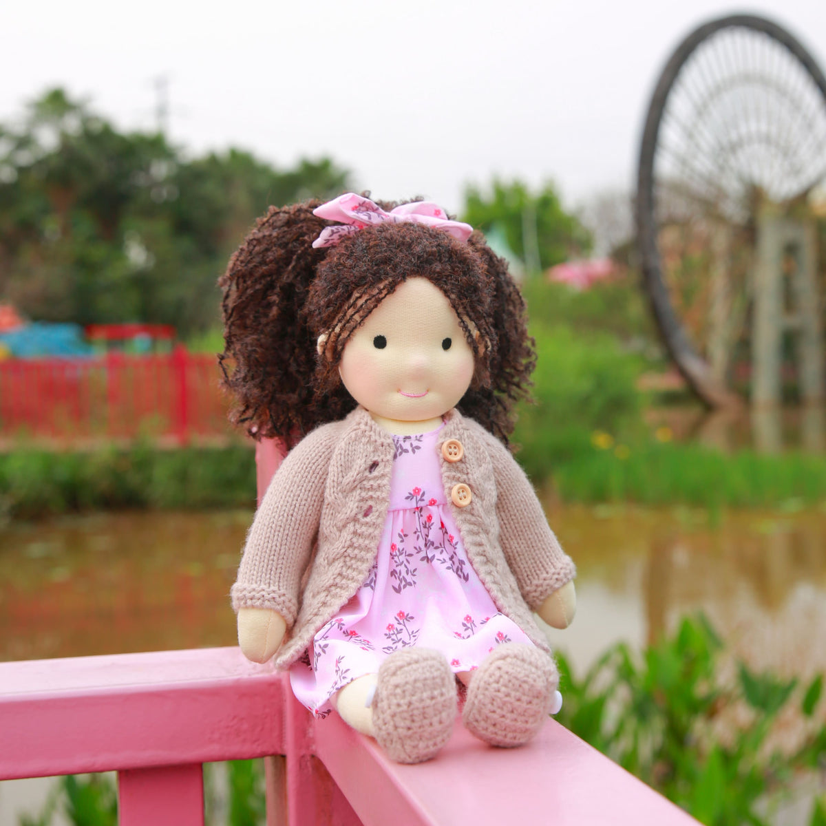 AVINO Handmade Waldorf Doll - Everly