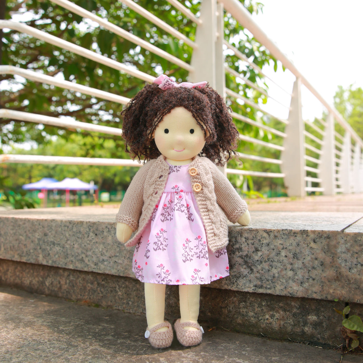 AVINO Handmade Waldorf Doll - Everly