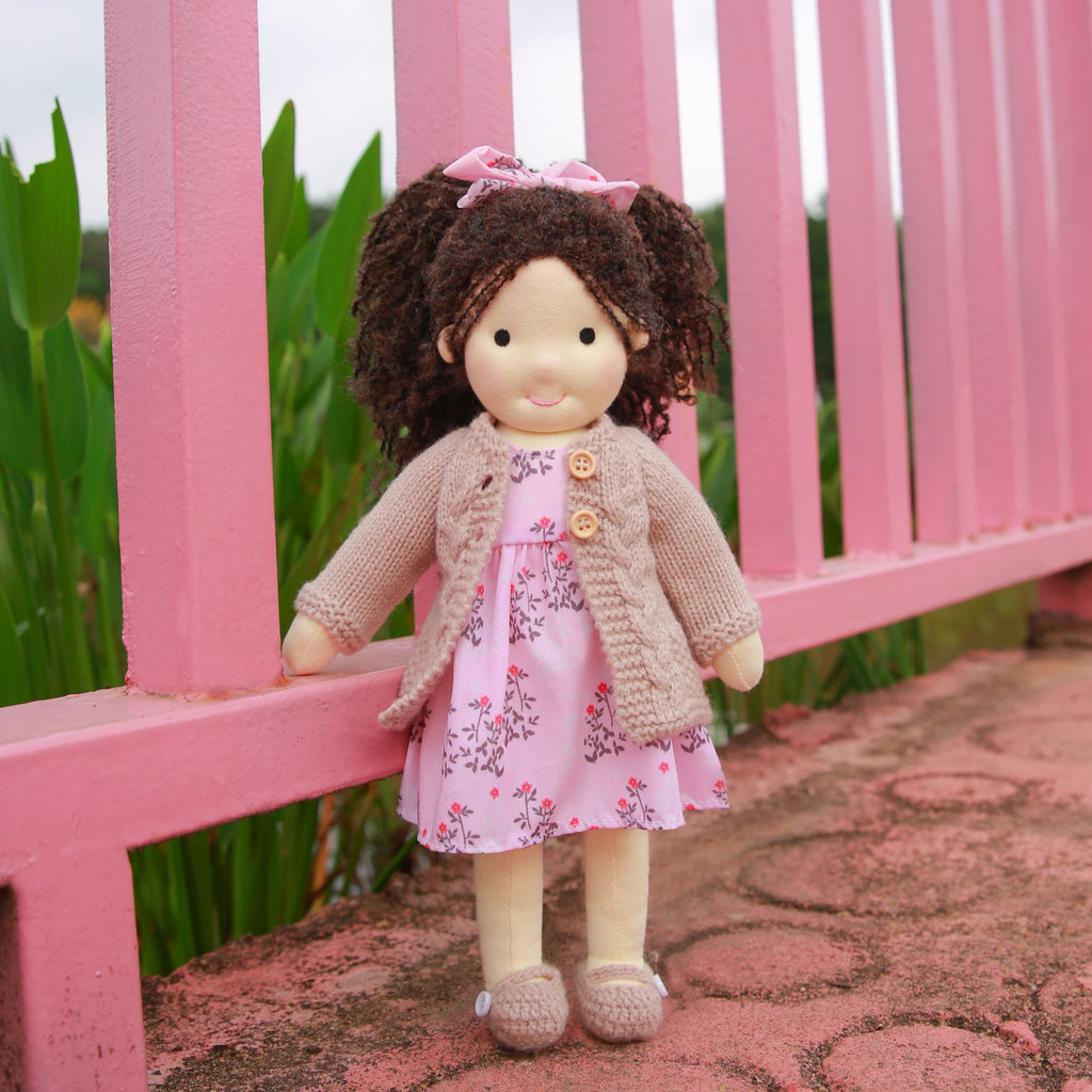 AVINO Handmade Waldorf Doll - Everly