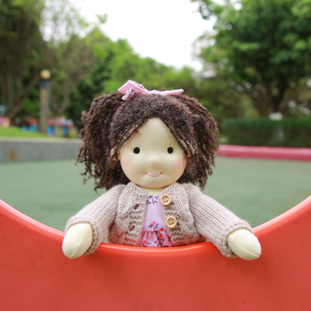 AVINO Handmade Waldorf Doll - Everly