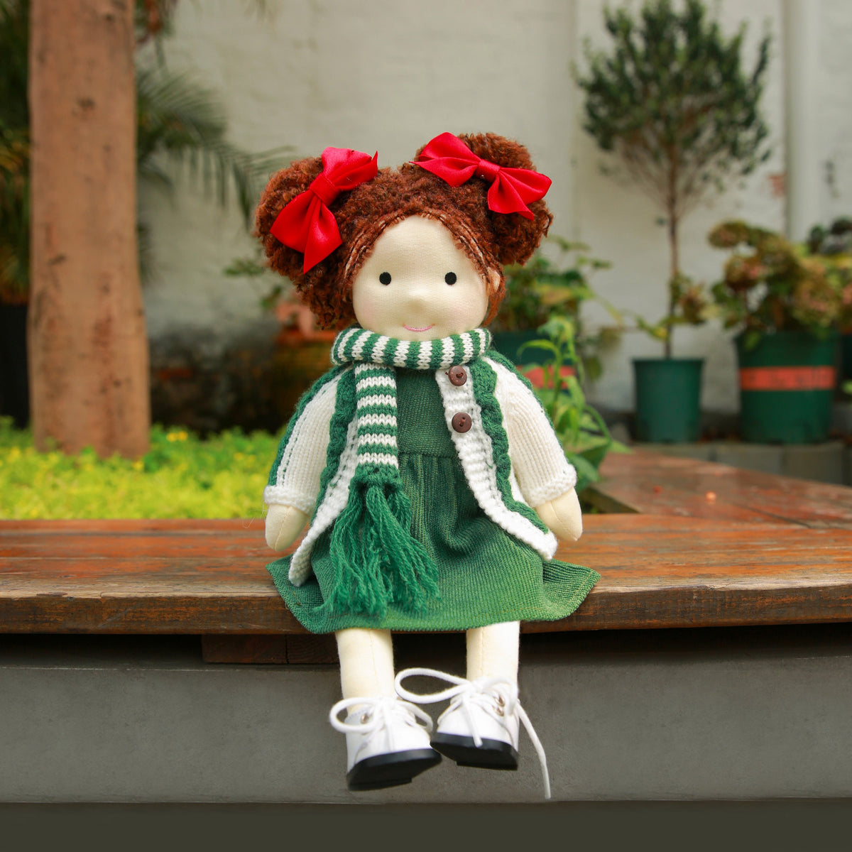 AVINO Handmade Waldorf Doll - Kinsley