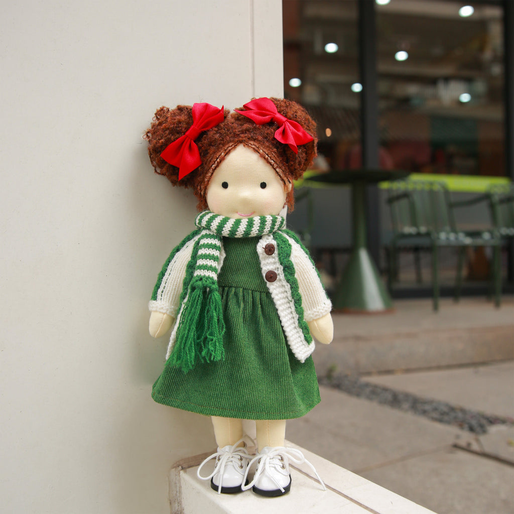 AVINO Handmade Waldorf Doll - Kinsley