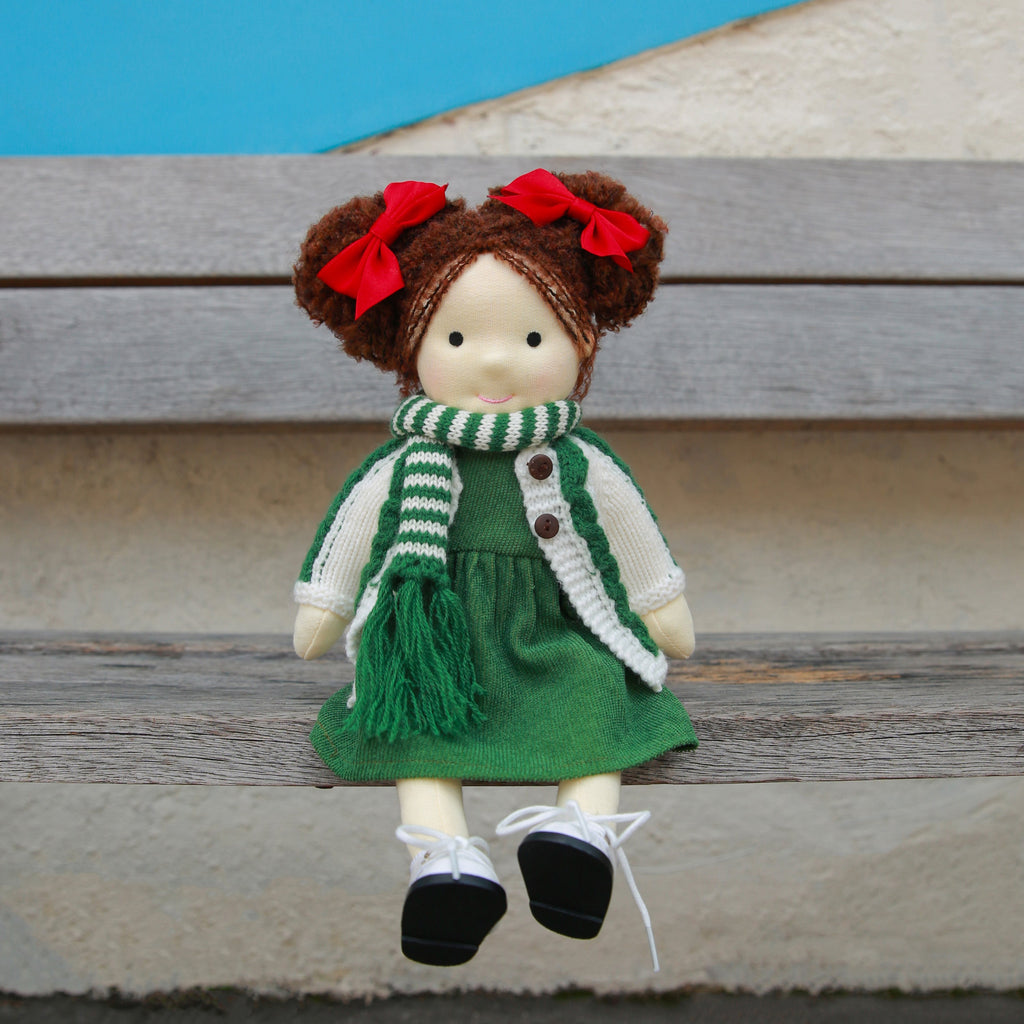 AVINO Handmade Waldorf Doll - Kinsley