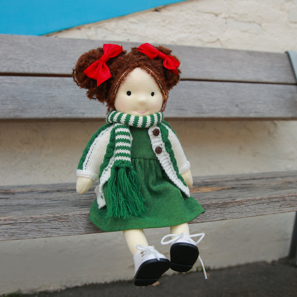 AVINO Handmade Waldorf Doll - Kinsley