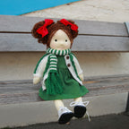 AVINO Handmade Waldorf Doll - Kinsley