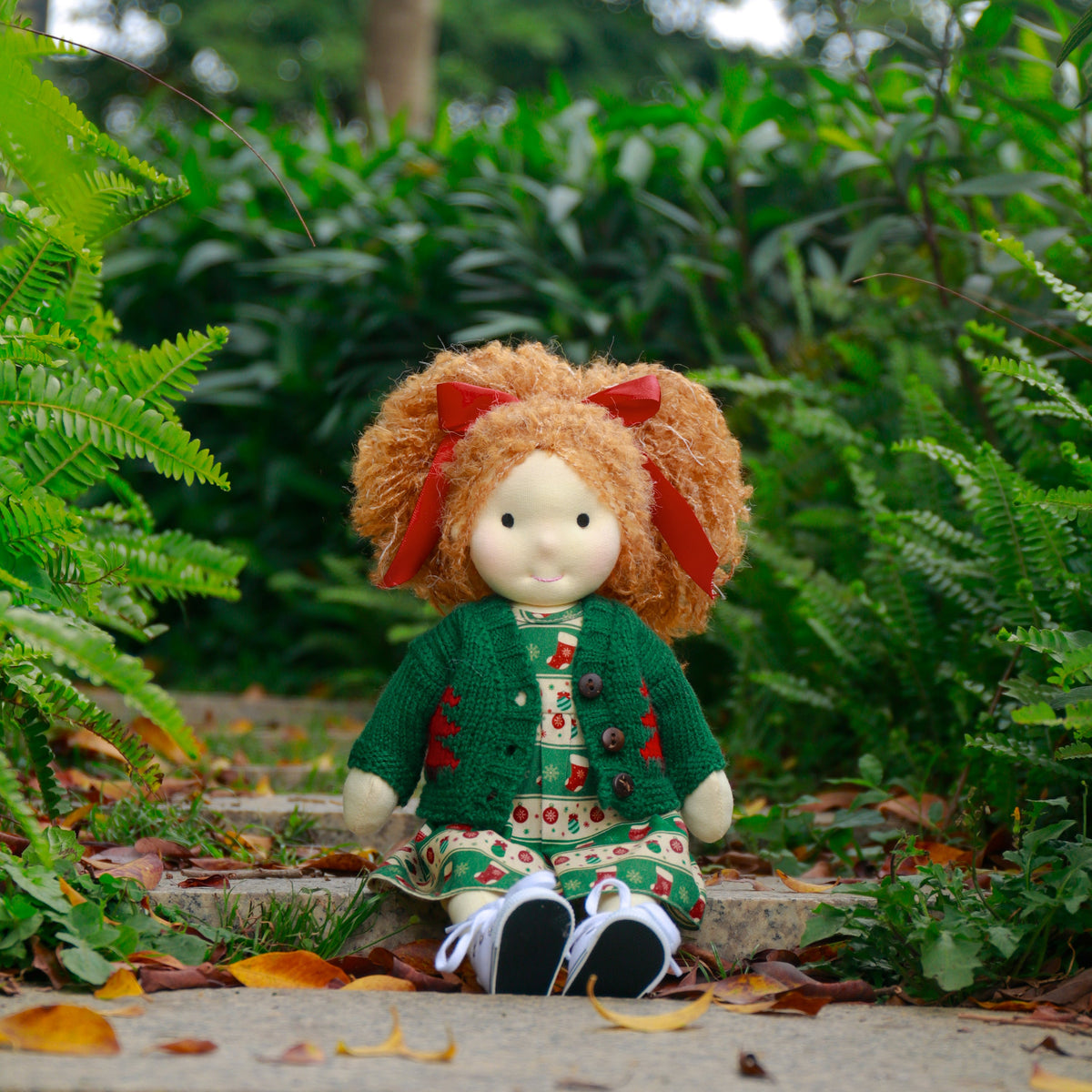 AVINO Handmade Waldorf Doll - Cora