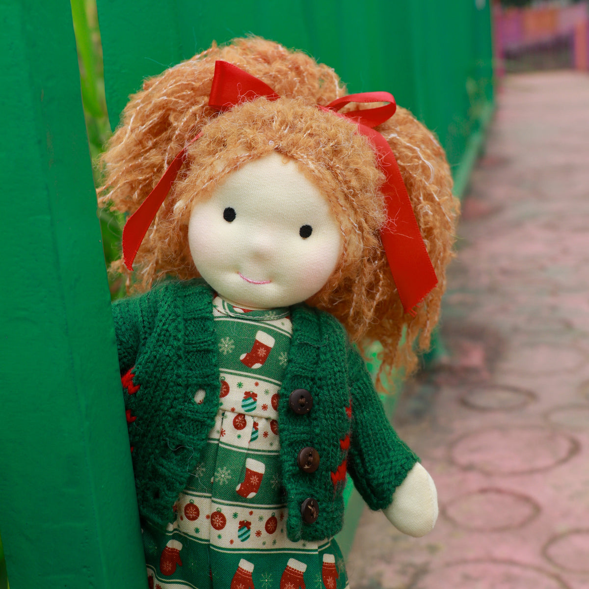 AVINO Handmade Waldorf Doll - Cora