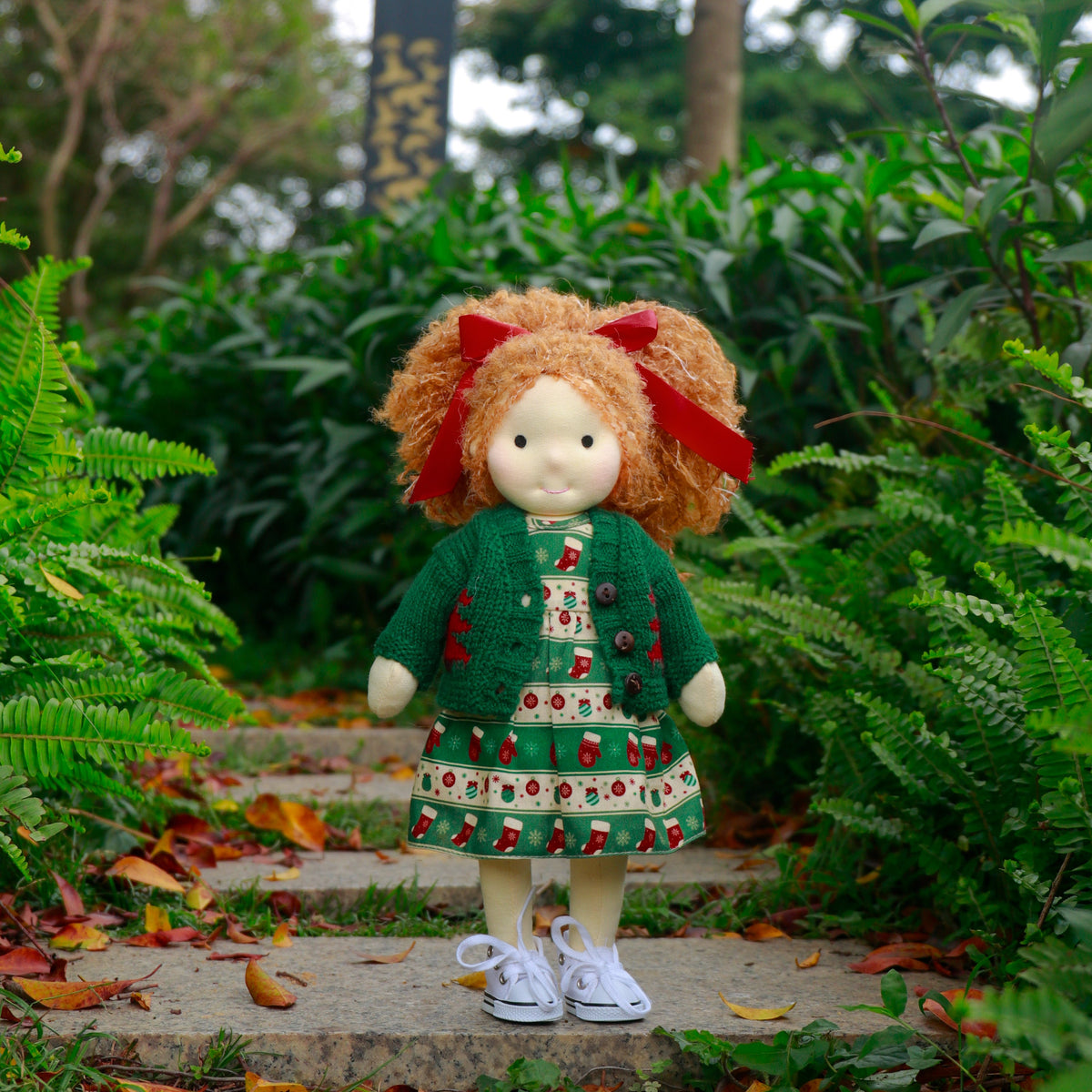 AVINO Handmade Waldorf Doll - Cora